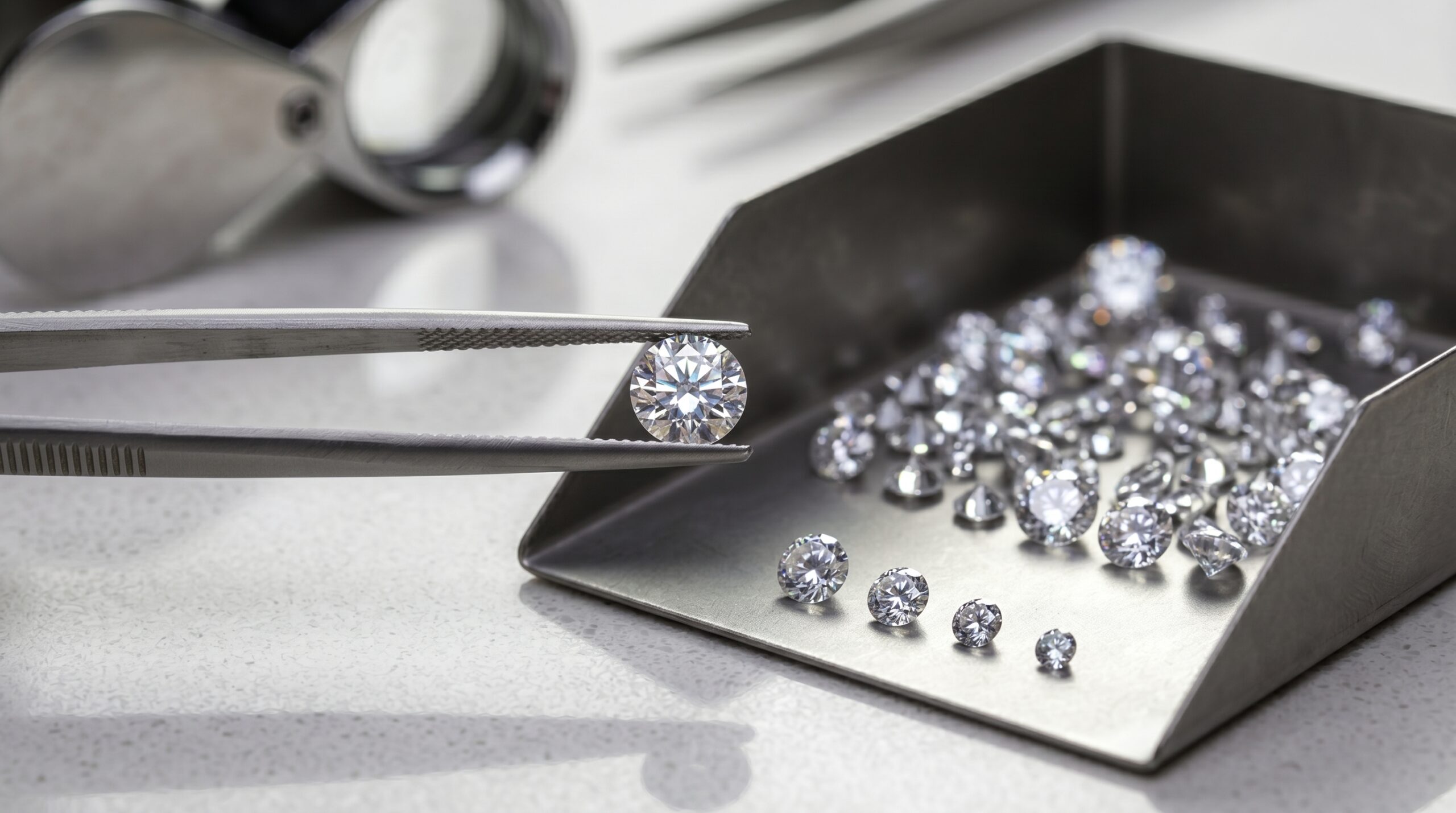 Diamenty laboratoryjne po zmianach w raportowaniu GIA
